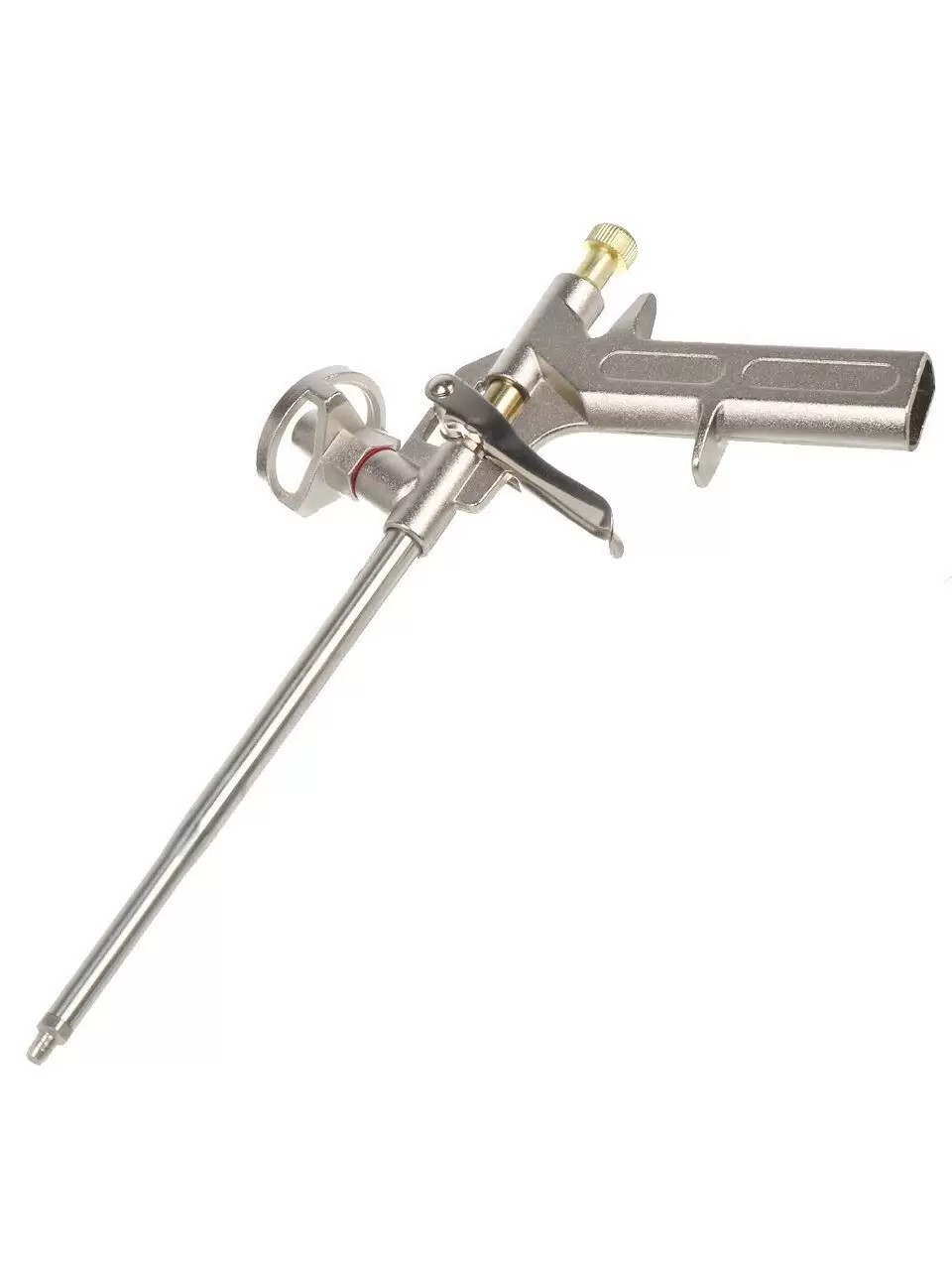 Пистолет для монтажной пены, 190мм, алюм, Silver, CY-058 Bartex - Изображение №1
