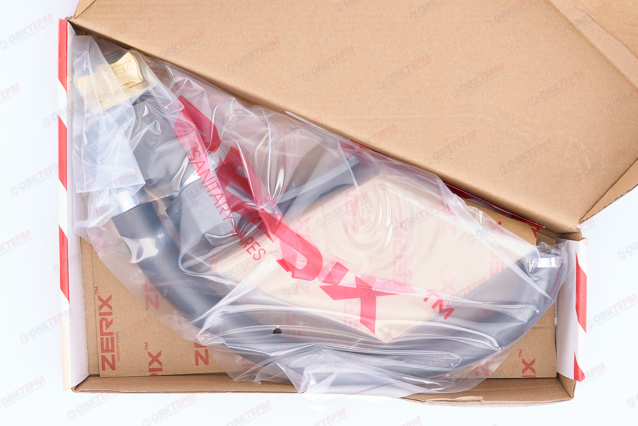 Смеситель д/кухни ZERIX YUB 279 ГАЙКА GREY (10 шт/ящ) - миниатюра №5