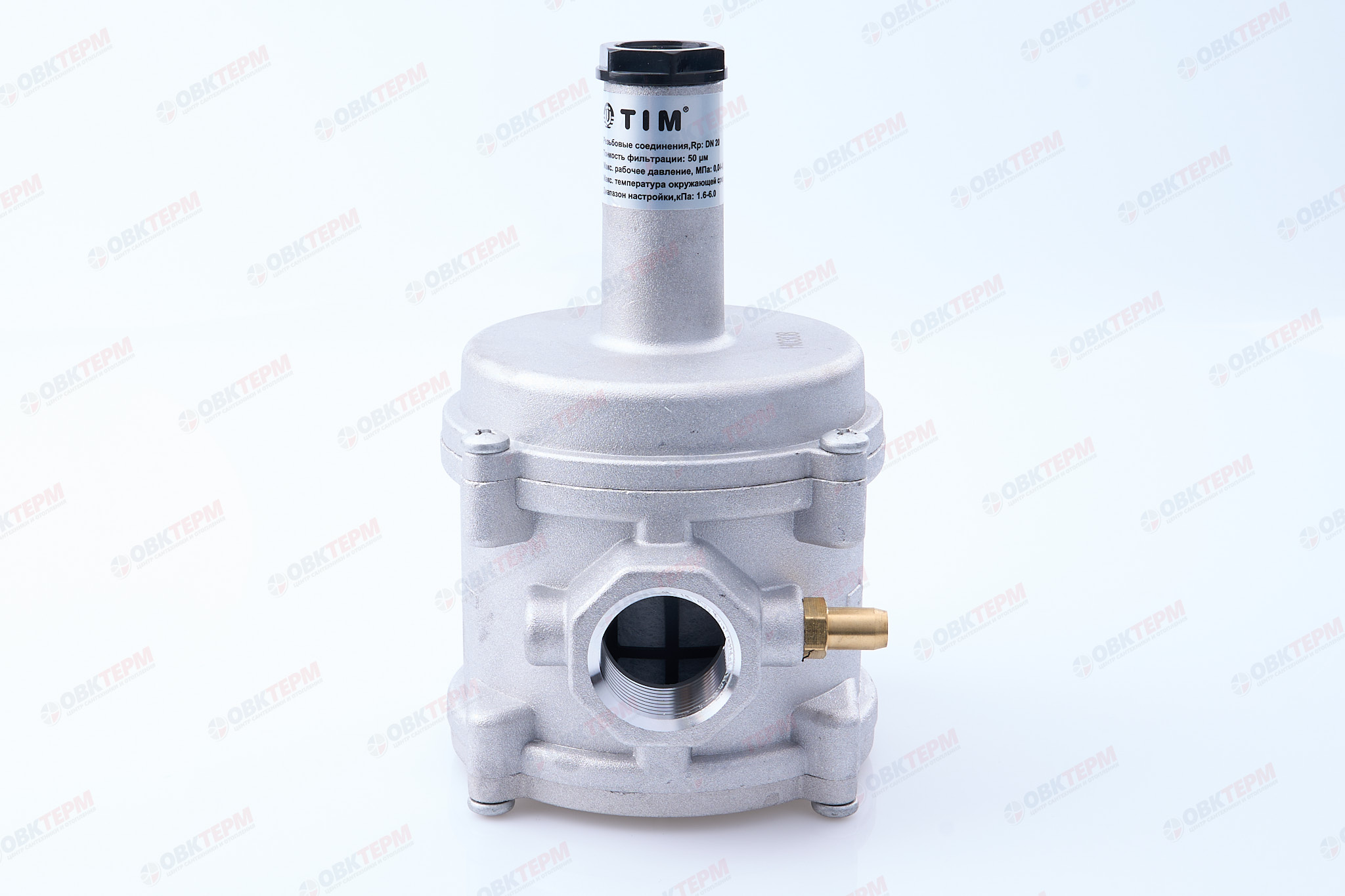 Регулятор давления газа со встроенным фильтром (1.6-6.0 кПа)  3/4" - Изображение №4