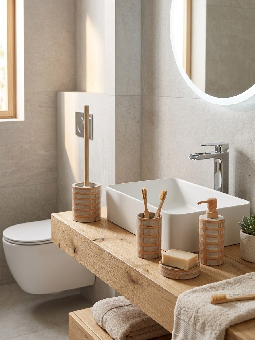 Дозатор для жидкого мыла Zenfort "Пуарэ", керамика - Изображение №4
