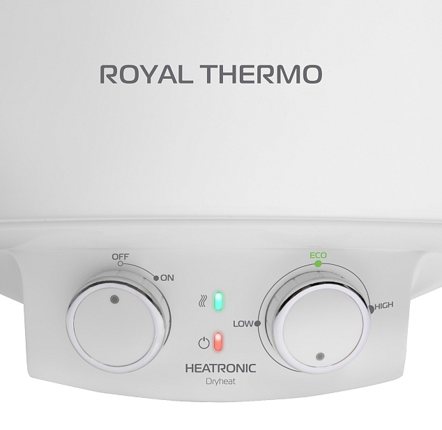 Водонагреватель Royal Thermo RWH100 Heatronic DryHeat (1,5 кВт, сухой тэн,белый,ш450*в910*г462) - Изображение №2