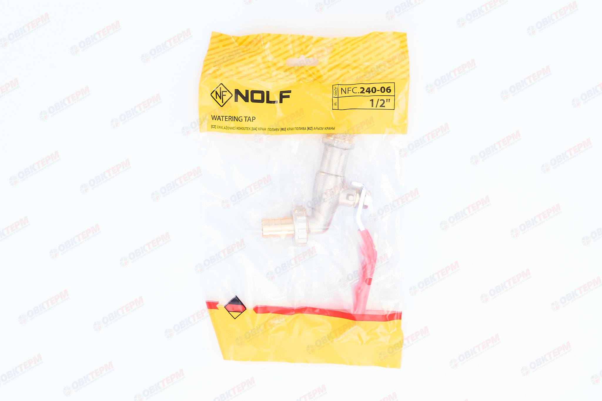 Кран  поливочный 1/2"  NOLF Classic   (64/24) - миниатюра №7