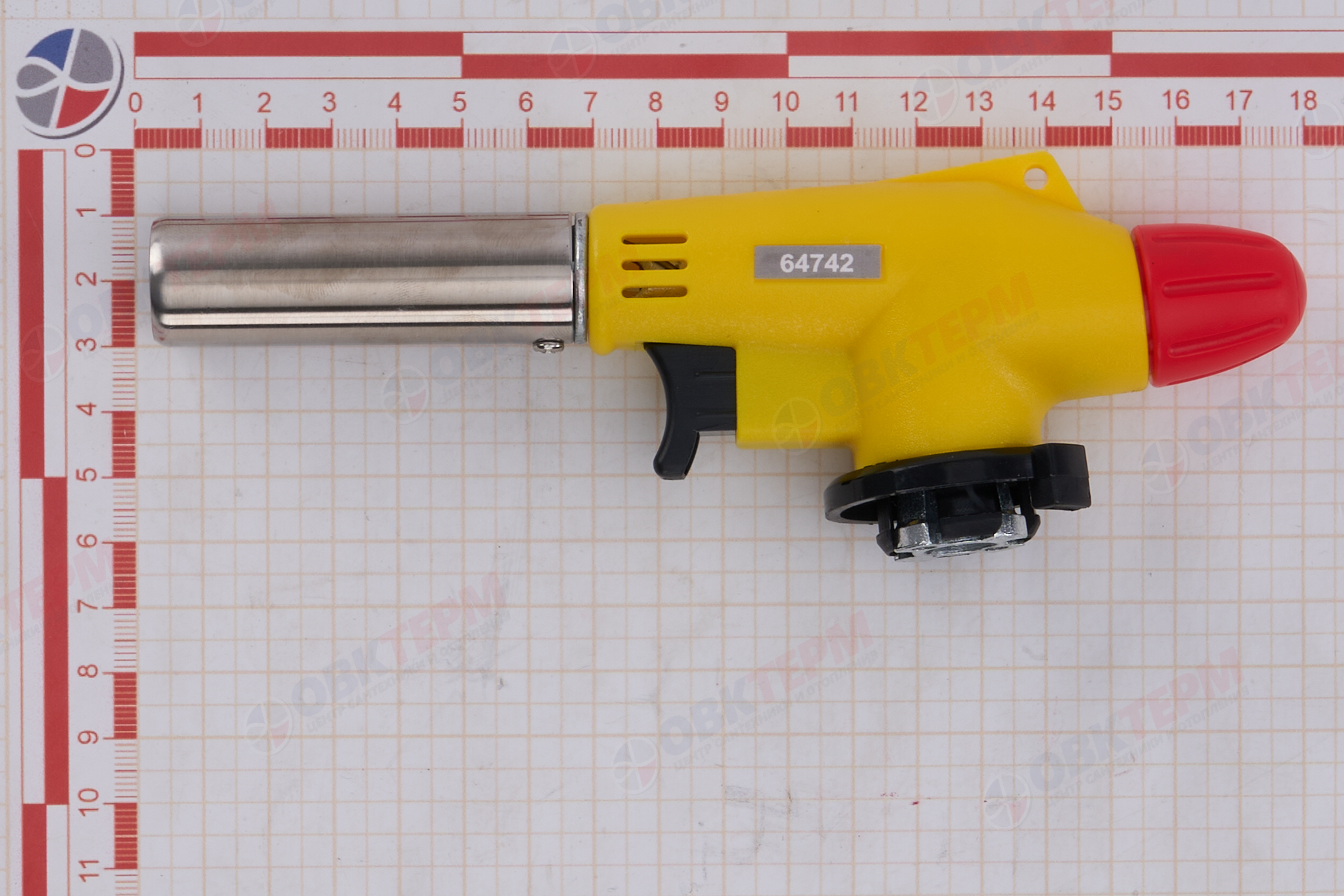 Горелка газовая, керам.вставка в сопле, пьезоподжиг InWork - миниатюра №7