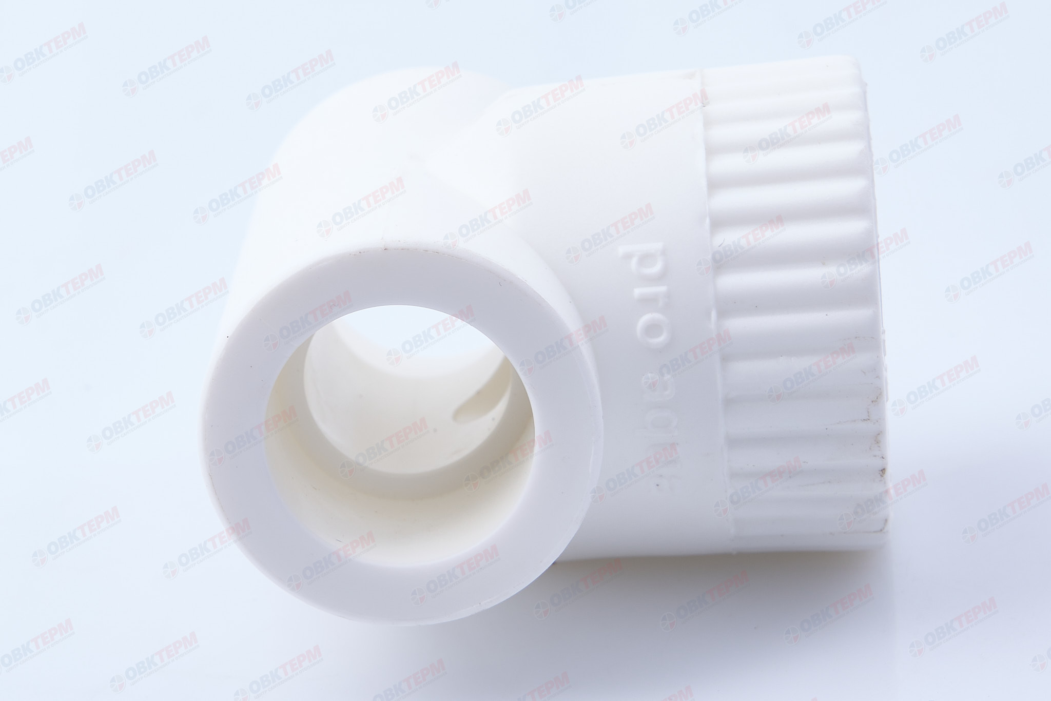 Тройник с МРВ 20 * 1/2" * 20    БЕЛЫЙ   (PRO AQUA)     (150/10) - миниатюра №4