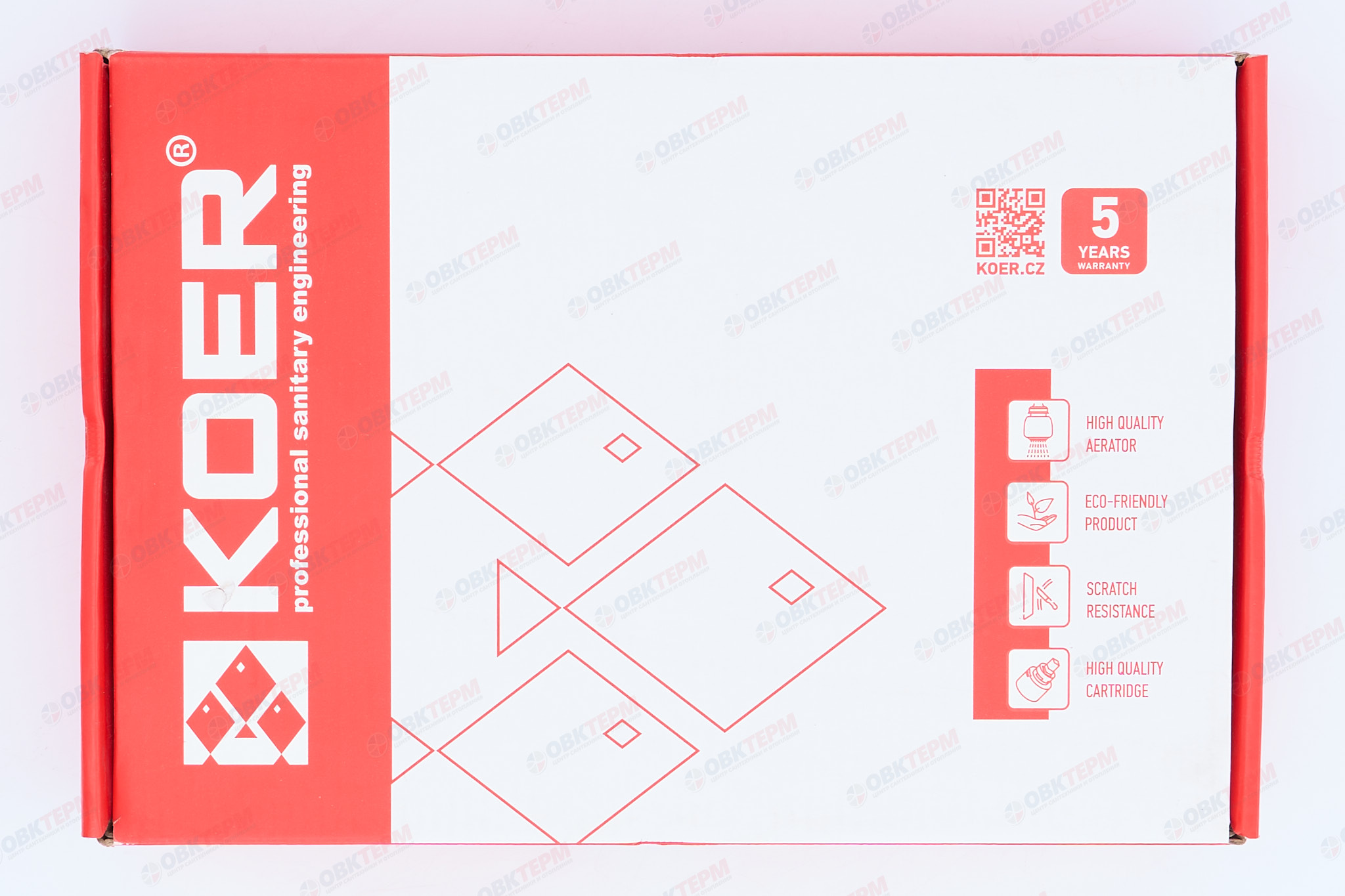 Смеситель д/умывальника KOER KB-10008-05 (Цвет черный) (8шт/ящ) - миниатюра №7