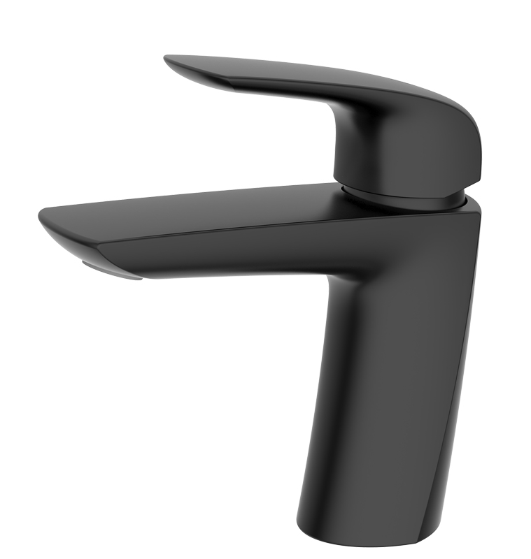 Смеситель д/умывальника KOER KB-10008-05 (Цвет черный) (8шт/ящ) - Изображение №1