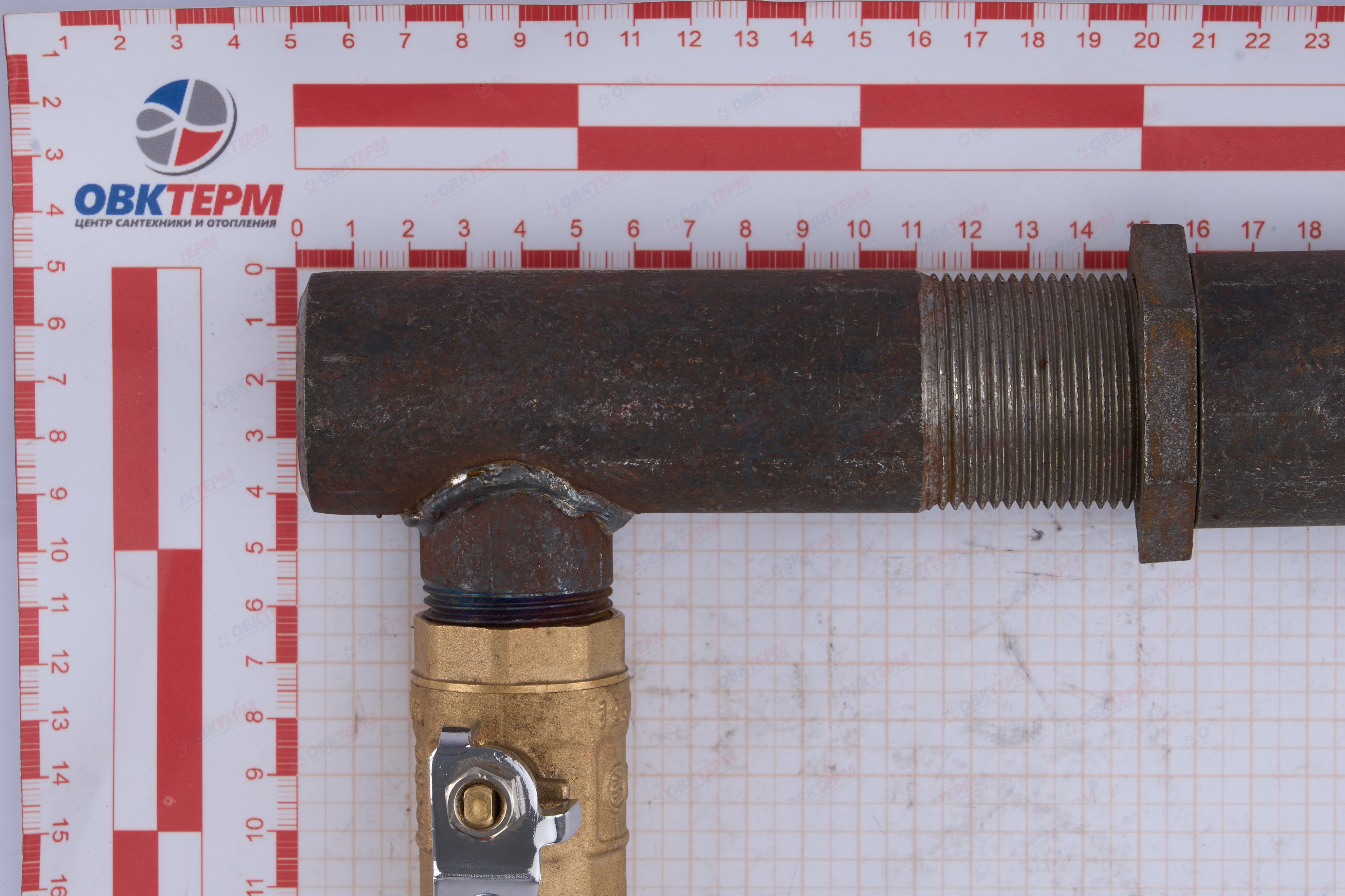 Байпас кран  короткий   32     1 1/4 " - Изображение №5