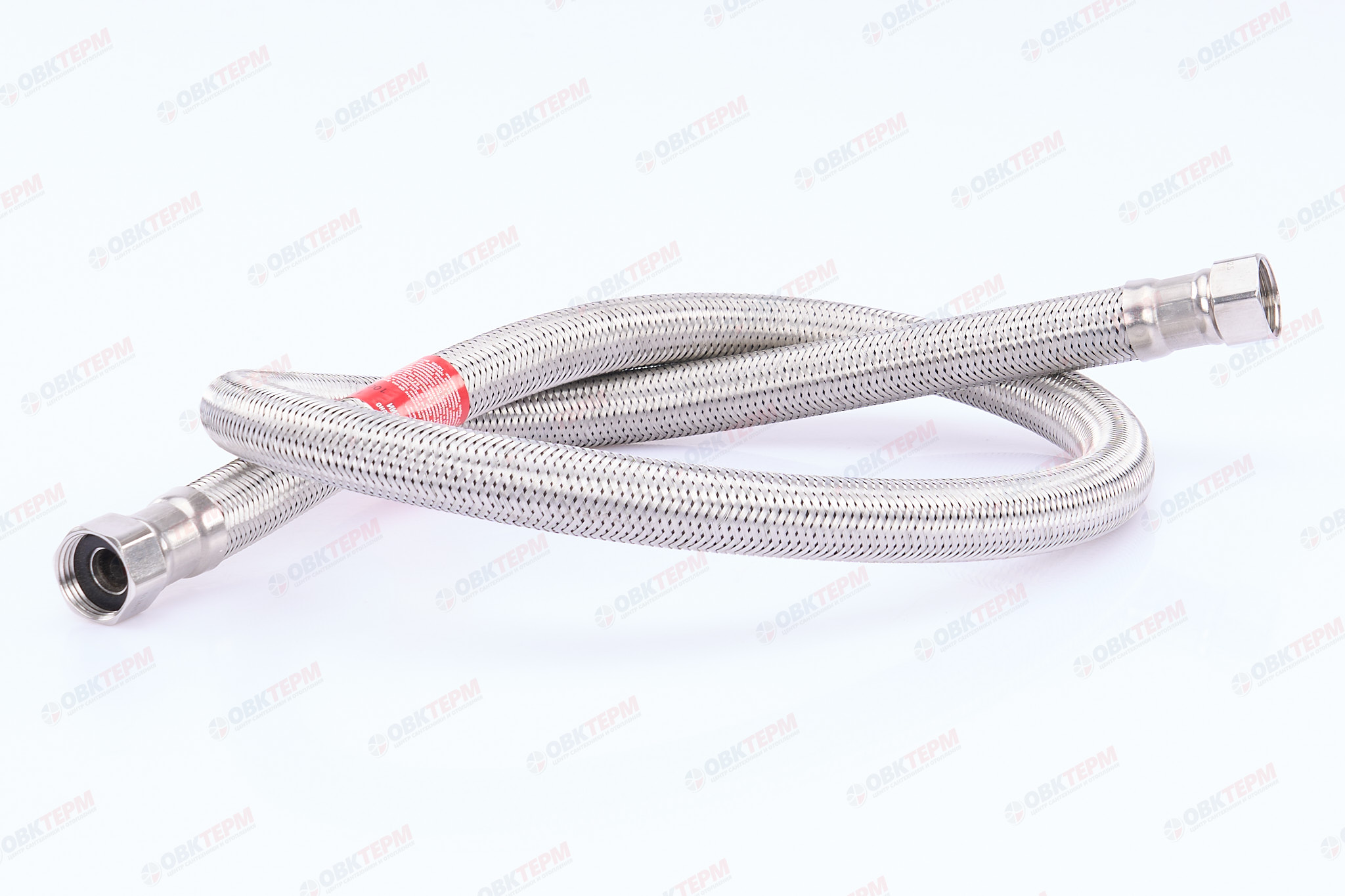 Шланг ГИГАНТ  1/2" * 1/2" ВВ,     1,0 м  "OVERCON" (50шт/ящ) - Изображение №1