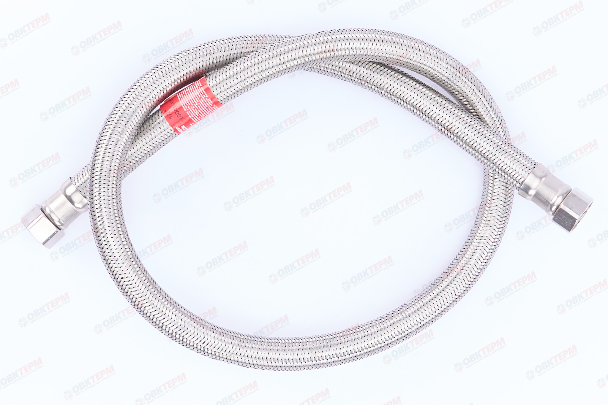 Шланг ГИГАНТ  1/2" * 1/2" ВВ,     1,0 м  "OVERCON" (50шт/ящ) - Изображение №2