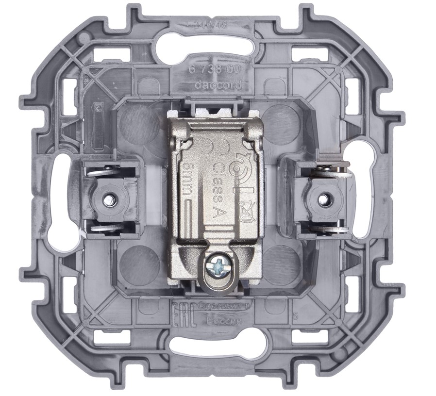 Розетка телевизионная проходная TV 14дБ 5-862мГц механизм Белый IEK Inspiria (Legrand) - Изображение №3