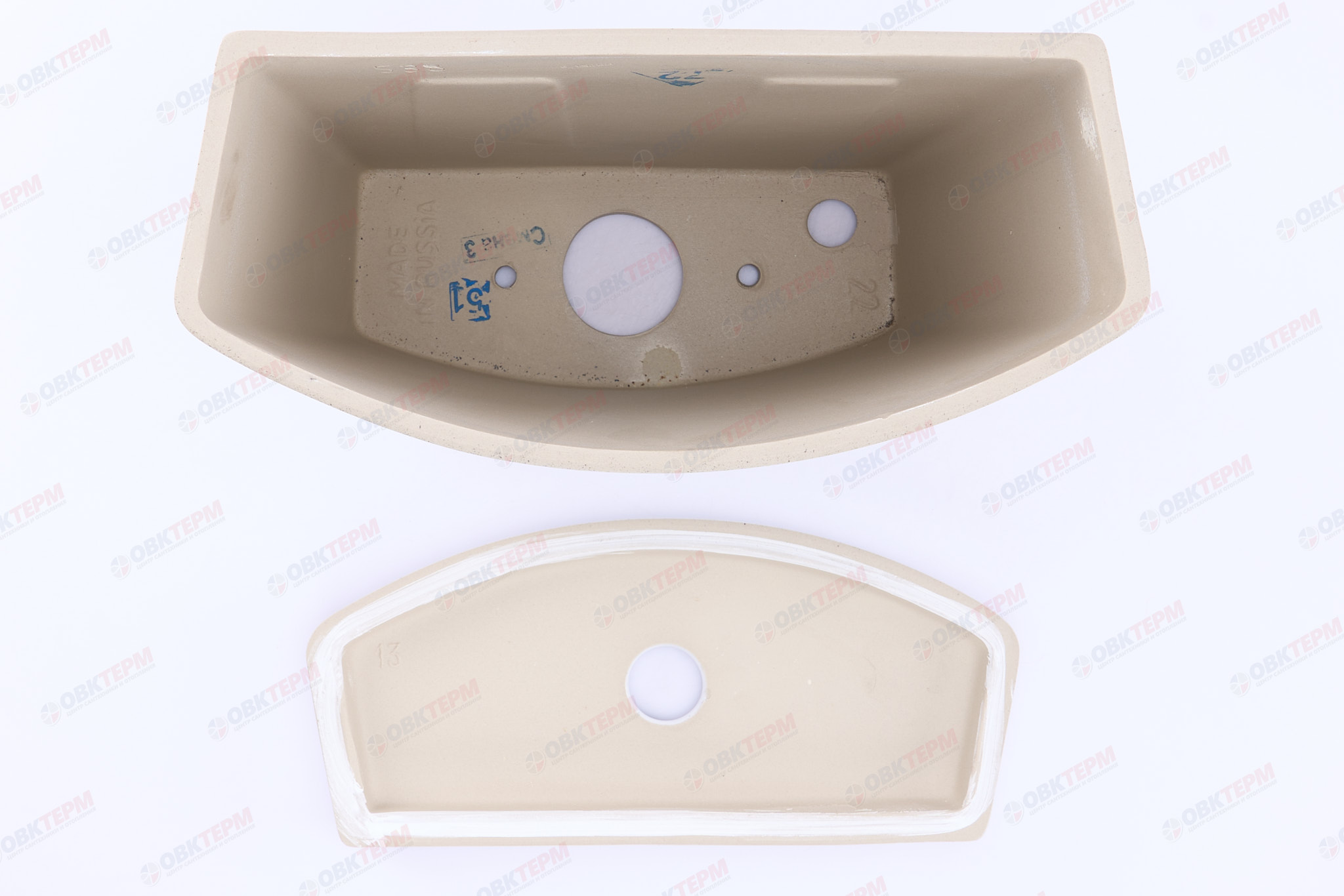 Santeri бачок   Ультра КРАП (унитаз Ультра), нижний подвод (135мм) - миниатюра №8