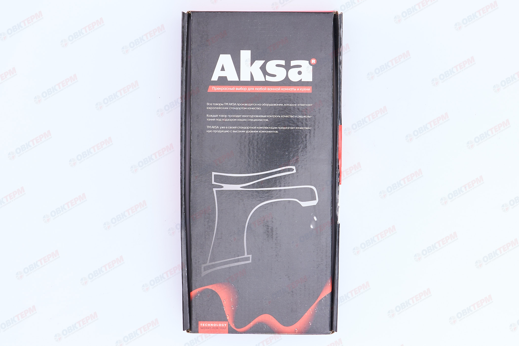 Смеситель д/кухни AKSA FIR-04-05 Ø35 на ГАЙКЕ  (10 шт/ящ) - миниатюра №6