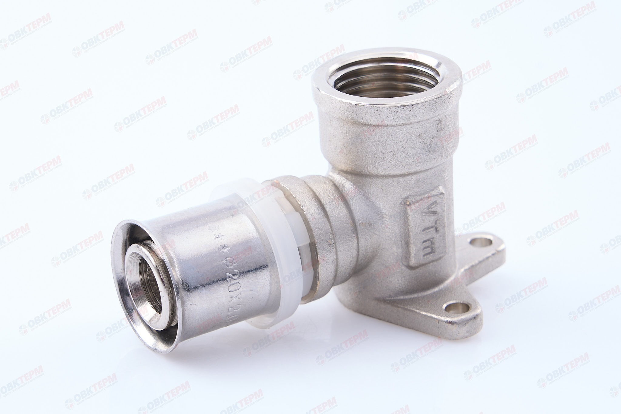 Водорозетка пресс  Valtec 20*1/2"         (10уп/50ящ) - Изображение №1
