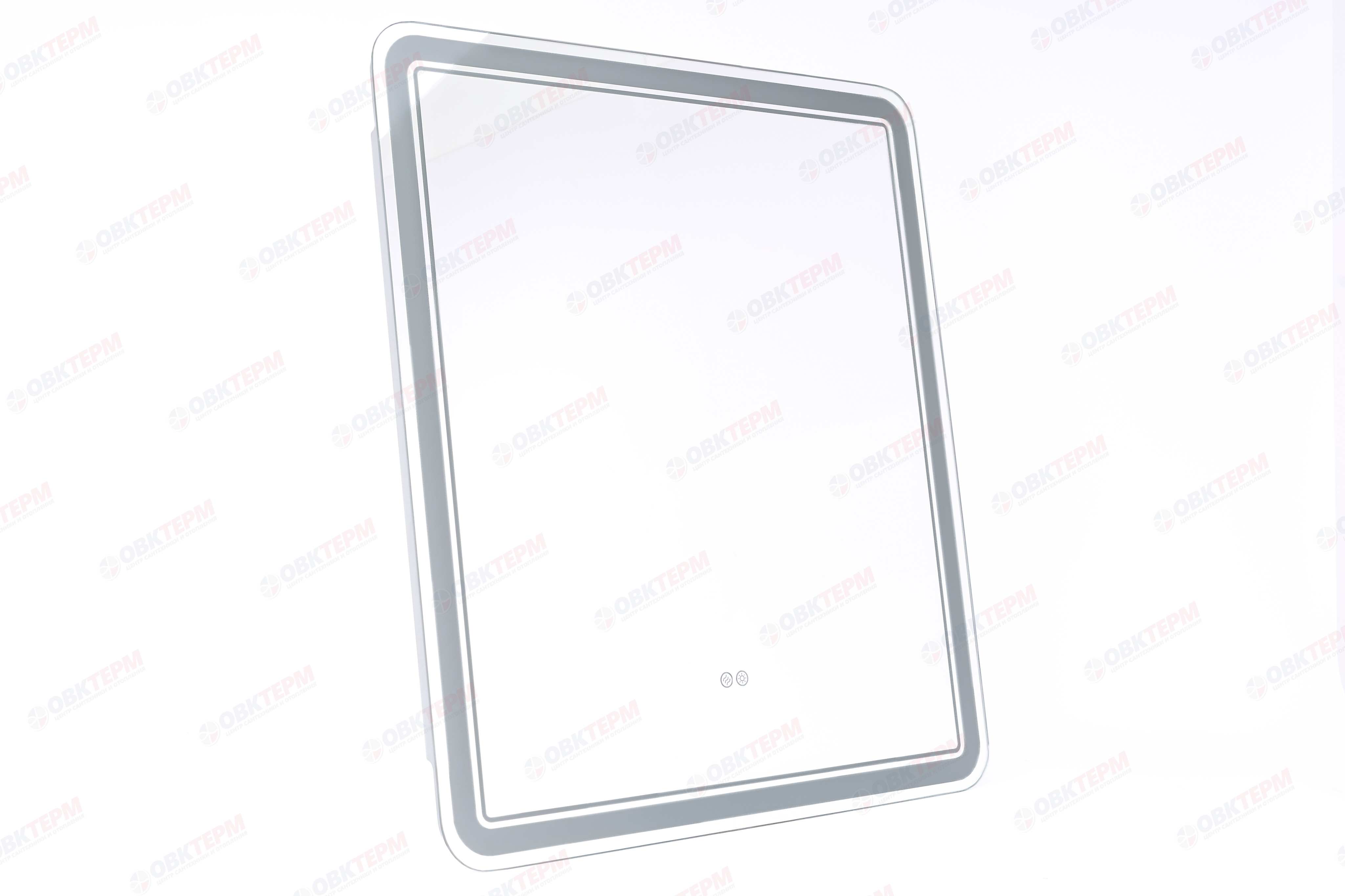 Зеркало  700x800 Vienna с LED подсветкой,подогревом,литым коробом и сенсорным выкл. Кайман Glassiko - Изображение №2