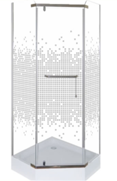 Душевое ограждение ALIOTTI ALT -S92М 100*100*200 (стекло 6 мм,низкий поддон) 2 места - Изображение №1