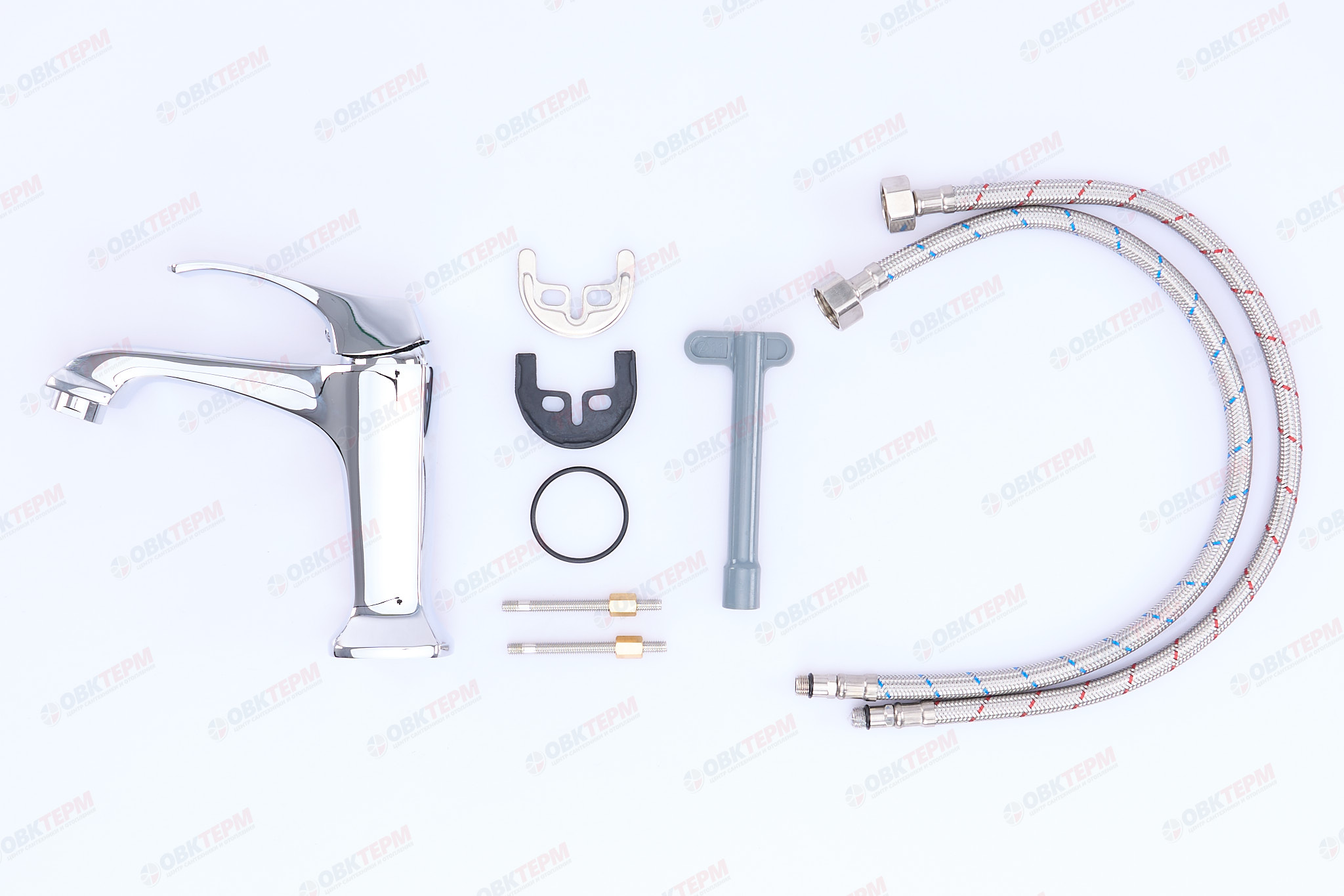 Смеситель д/умывальника ZERIX ZUM-001 (LR1042)  Ø35 (10 шт/ящ) - Изображение №3