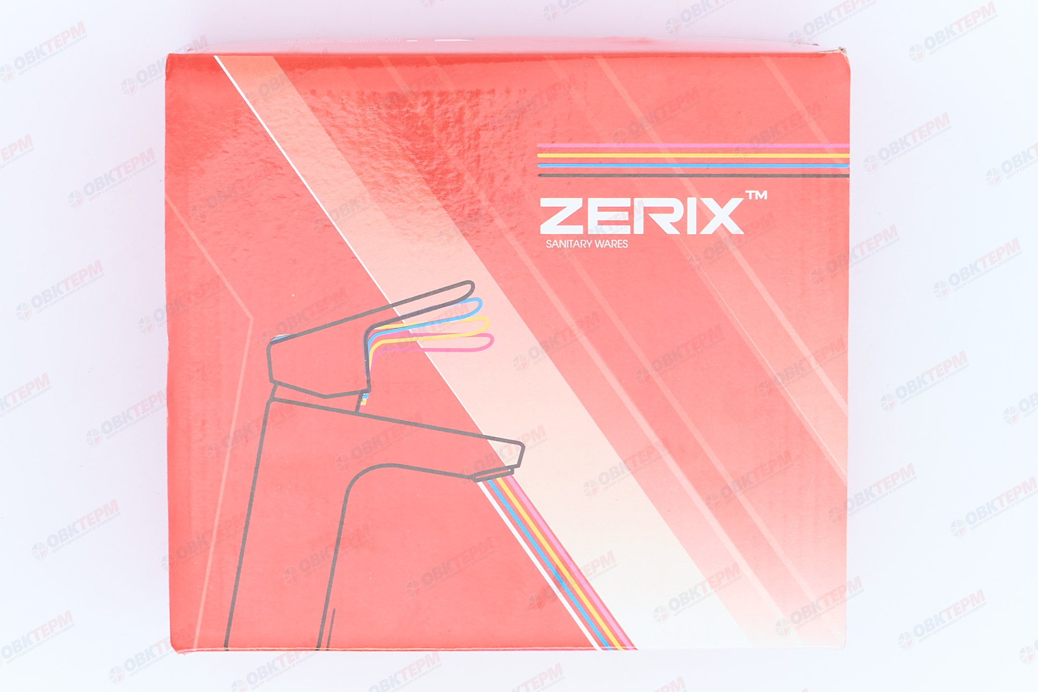 Смеситель д/умывальника ZERIX ZUM-001 (LR1042)  Ø35 (10 шт/ящ) - миниатюра №6