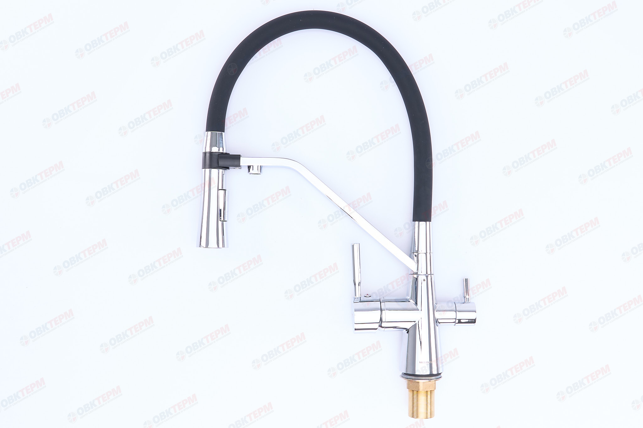 Смеситель д/кухни под ФИЛЬТР MIXXUS PREMIUM MAGNET 021 REFL.BLACK Ø35 (8 шт/ящ) - Изображение №2