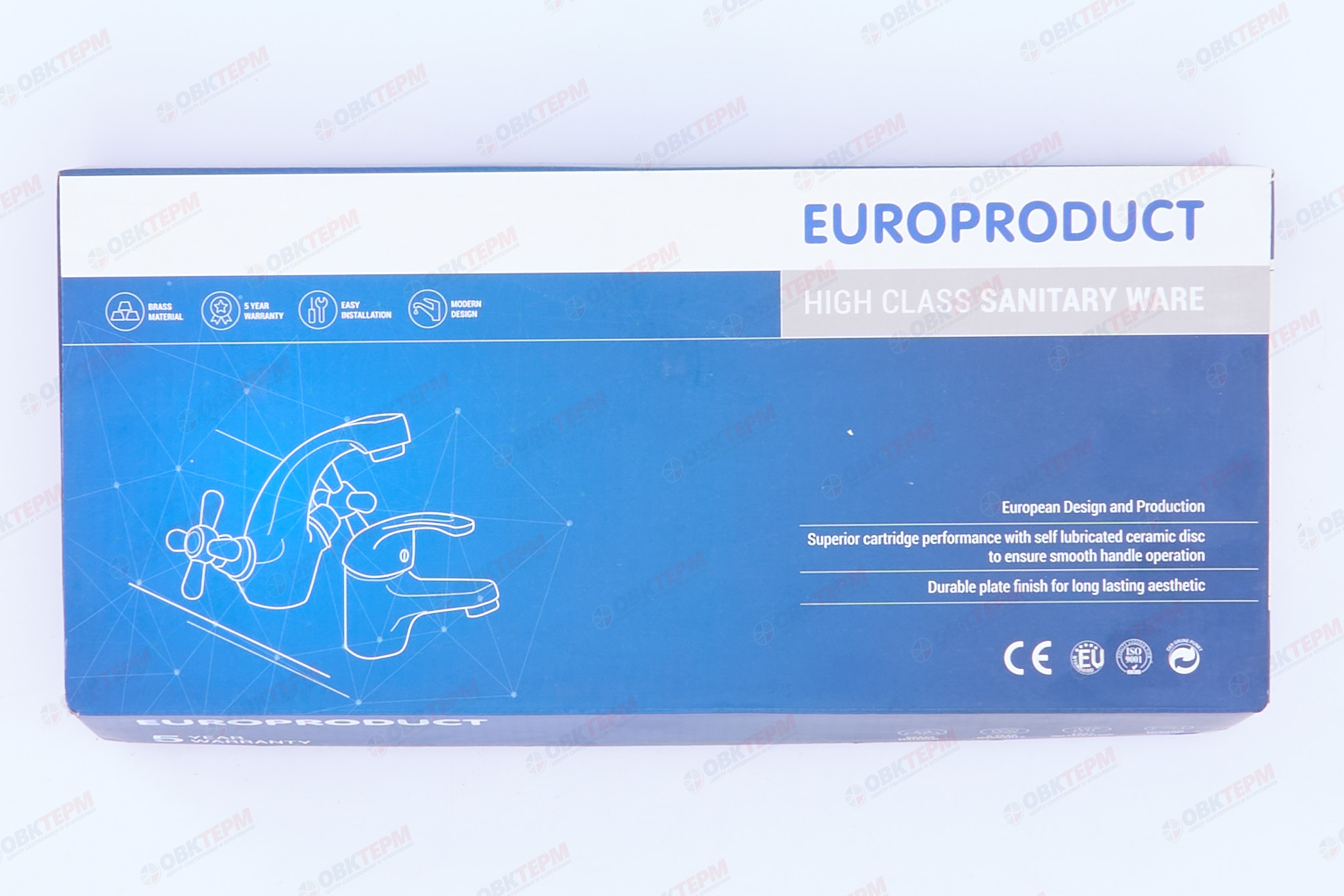 Смеситель д/кухни EUROPRODUCT AFINA-011    (Ø35)     (10 шт/ящ) - миниатюра №6