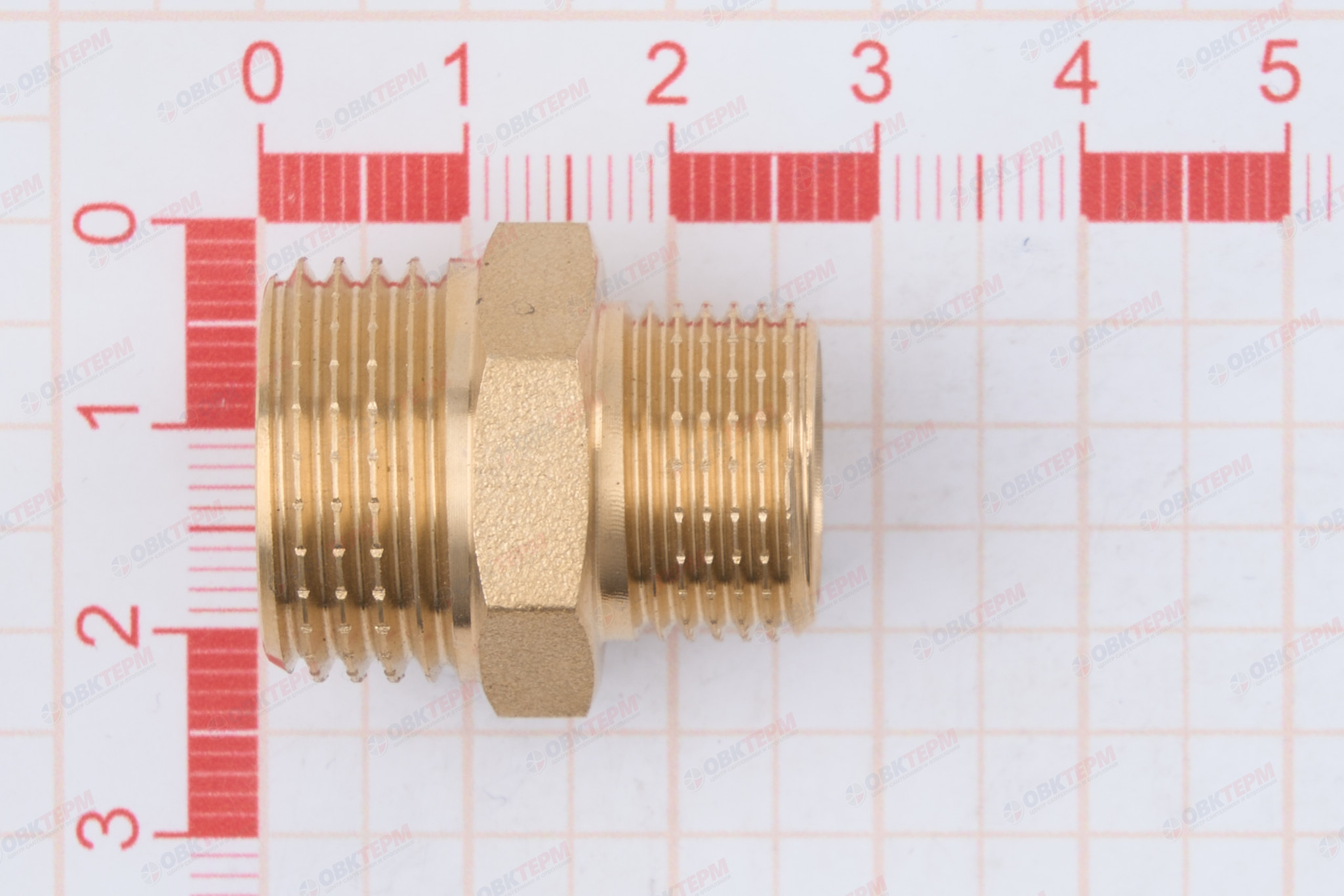 Ниппель        1/2"  -   3/8"                    TIM   (360/10) - миниатюра №6