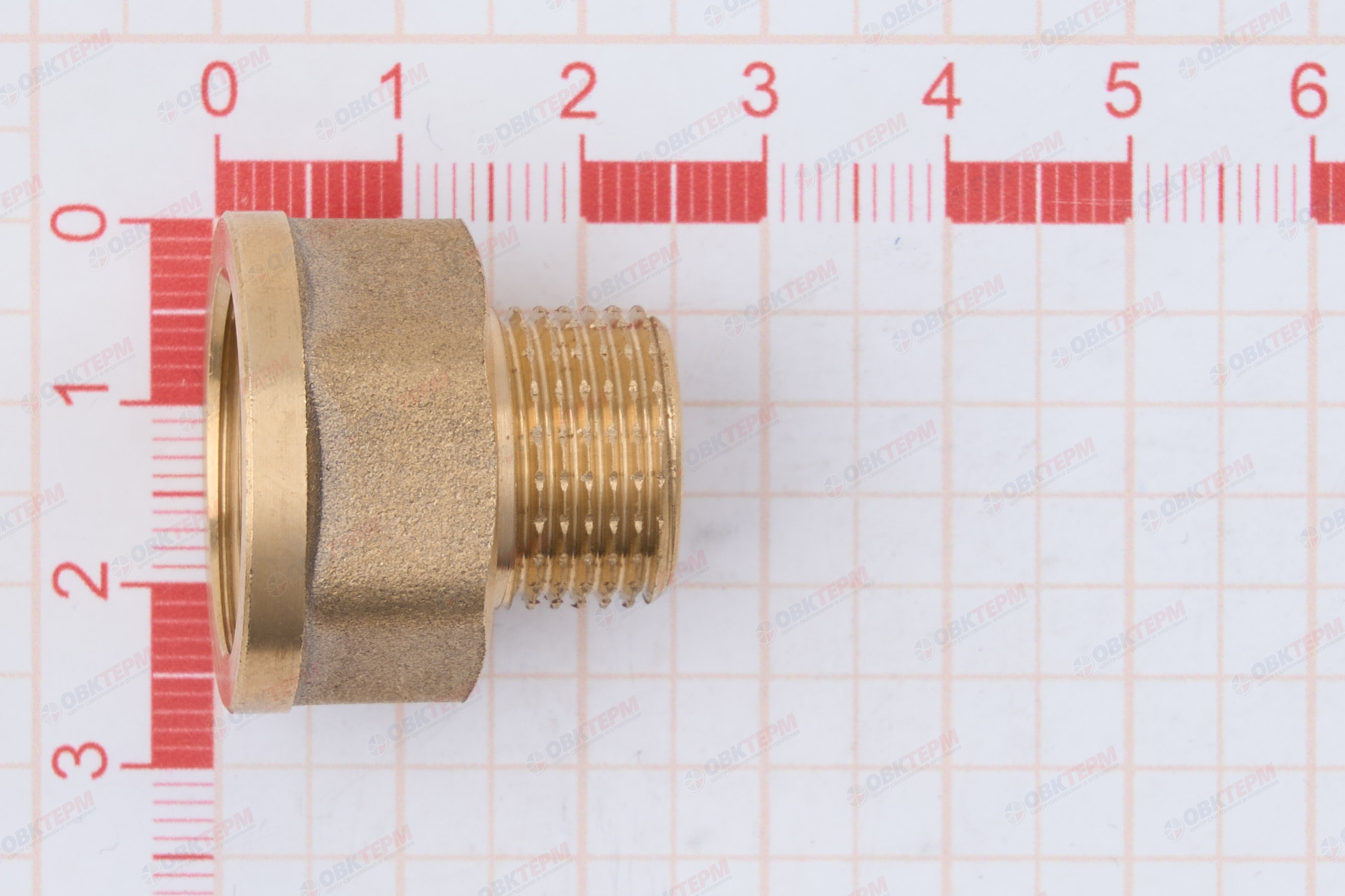 Переходник       1/2" В  -   3/8" Н        TIM    (310/10) - миниатюра №6