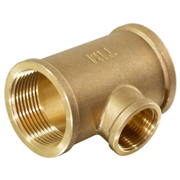 Тройник       3/4" - 1/2"  - 3/4"   ввв      TIM    (70/10шт) - Изображение №2