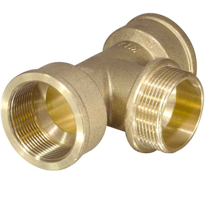Тройник       3/4" - 1/2"  - 3/4"   внв      TIM    (60/10шт) - Изображение №2