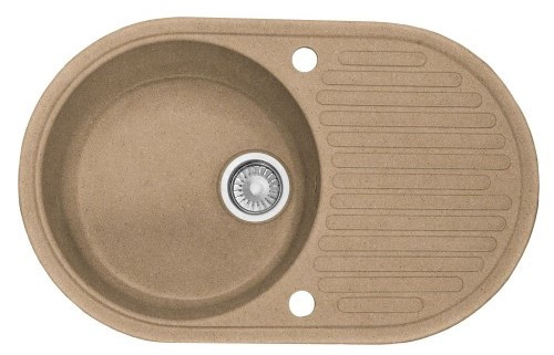 Мойка   КМ 74-46 SGA-303 бежевый  Fosto - Изображение №1