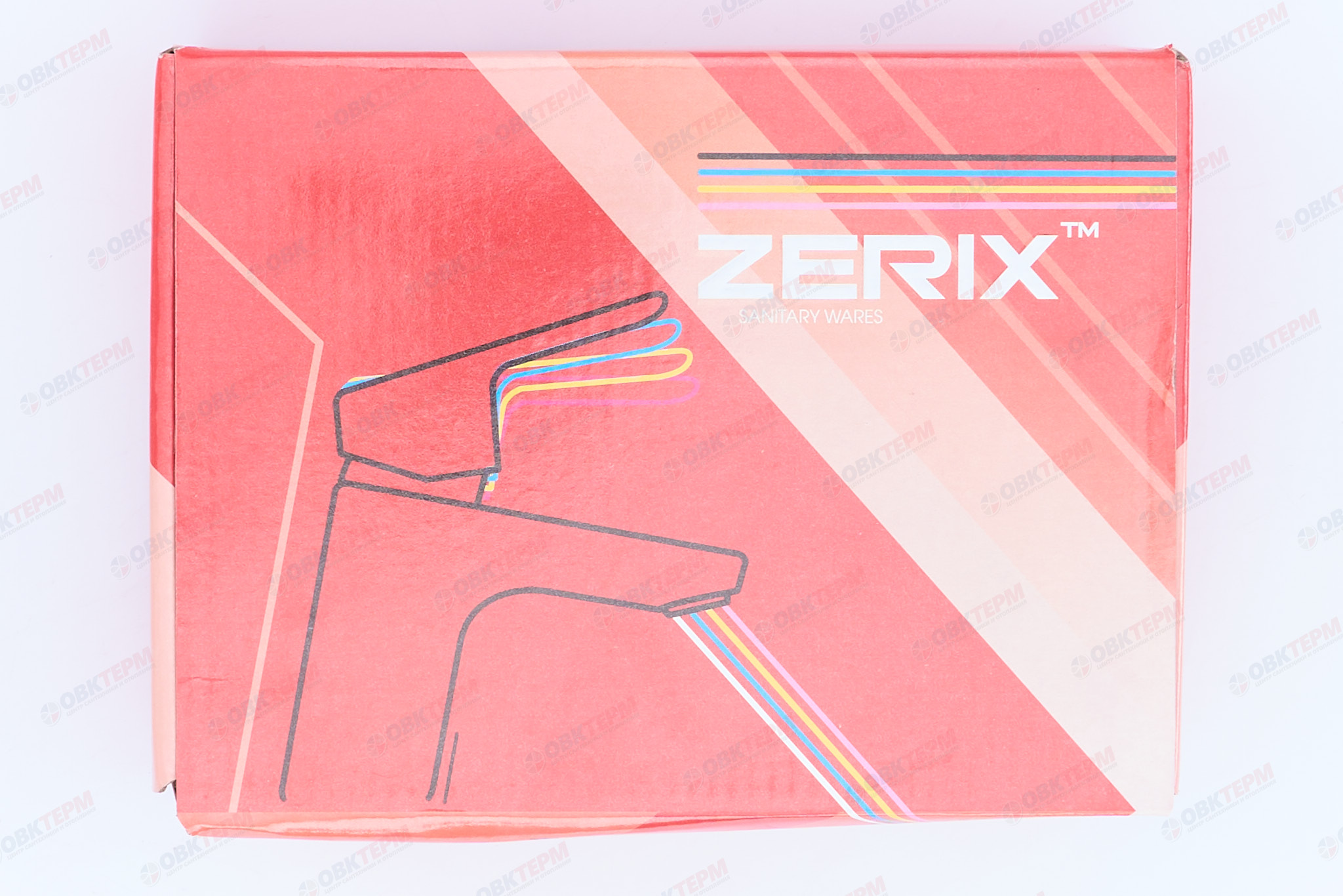 Смеситель д/умывальника ZERIX MOL-A152 ГАЙКА (10 шт/ящ) - миниатюра №8