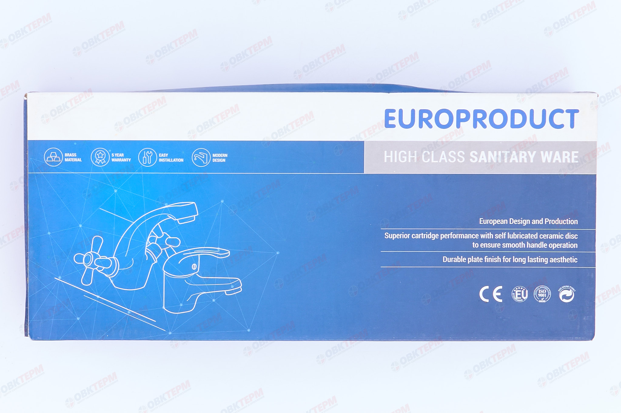 Смеситель д/кухни буксовый EUROPRODUCT DOMINOX 271 (гайка) (10 шт/ящ) - миниатюра №6