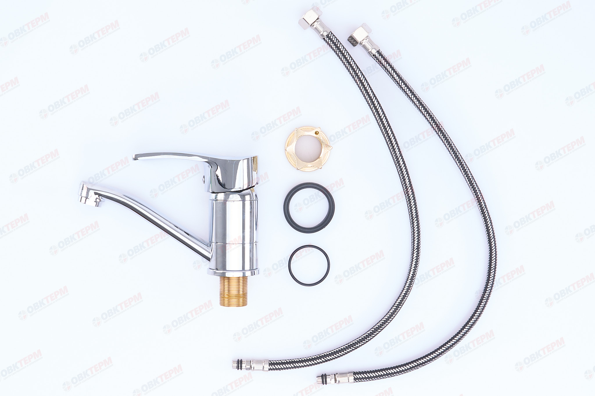 Смеситель д/кухни ZERIX PED-B 279 Ø40 на ГАЙКЕ   (10 шт/ящ) - Изображение №3