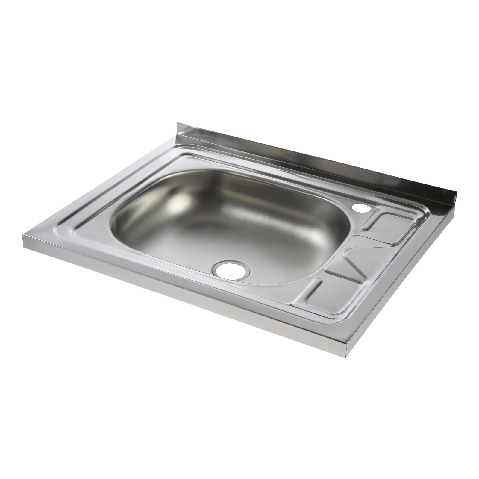 TRIO  Мойка НАКЛАДНАЯ 50*60L*0,40мм   БЕЗ СИФОНА - миниатюра №3
