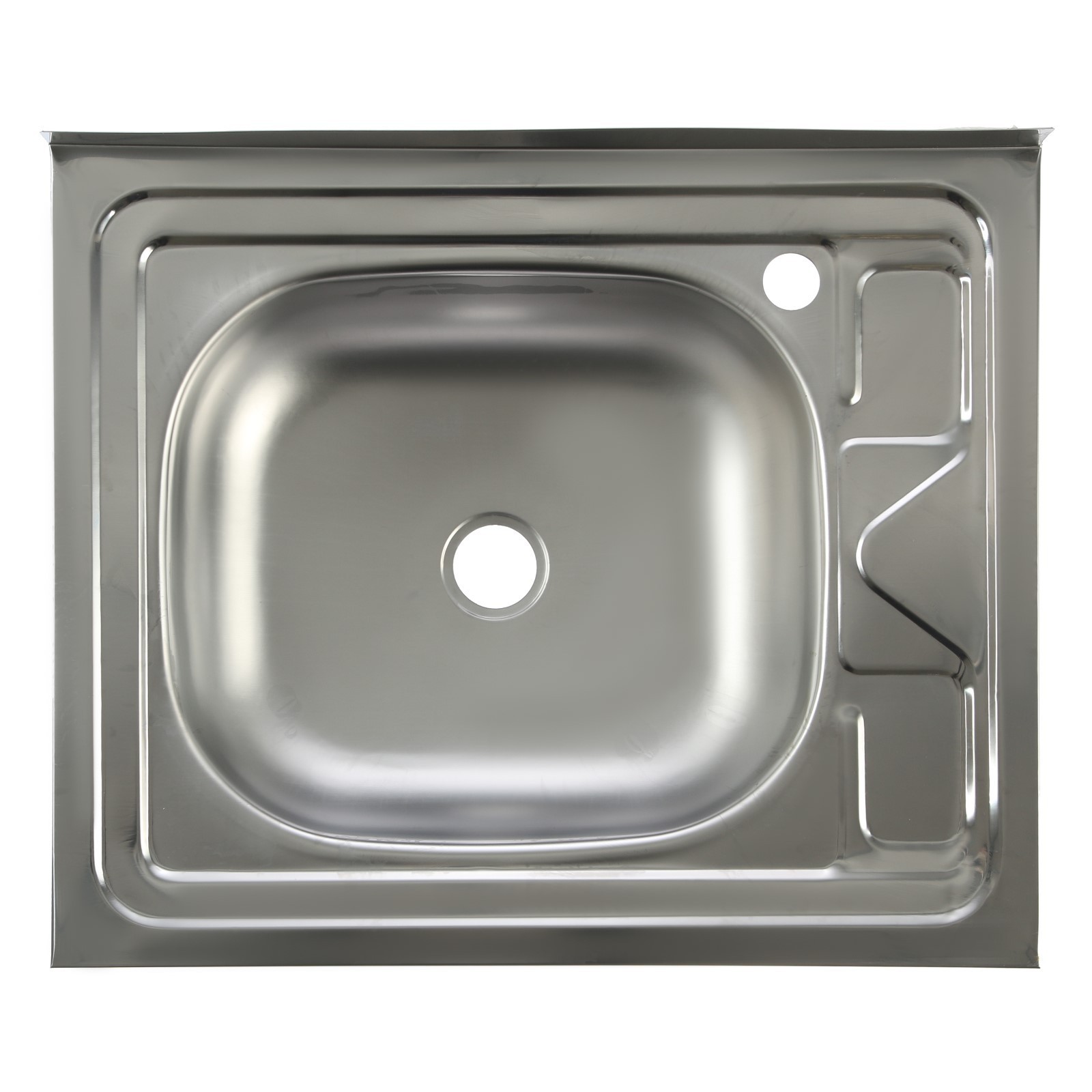 TRIO  Мойка НАКЛАДНАЯ 50*60L*0,40мм   БЕЗ СИФОНА - изображение №1