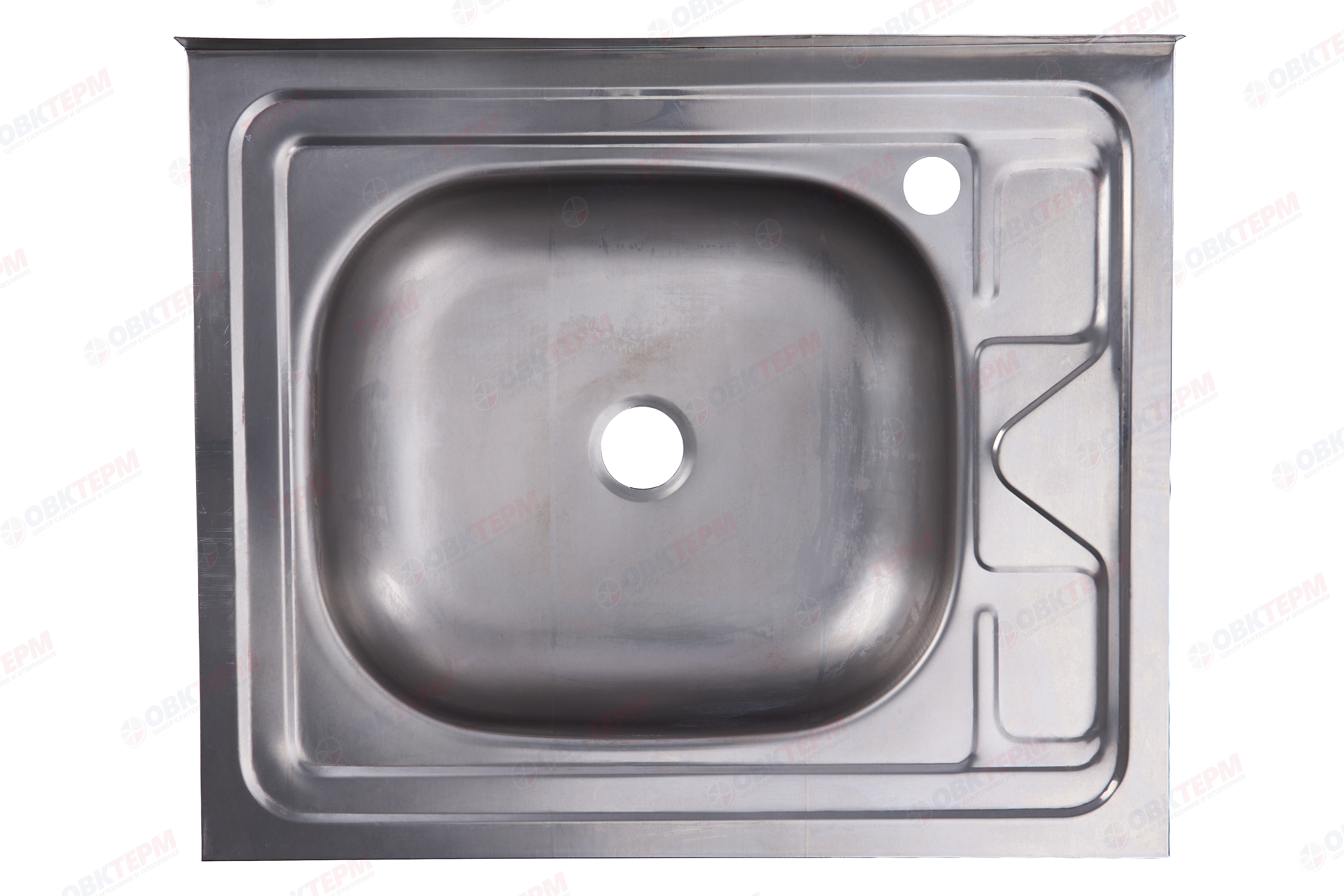TRIO  Мойка НАКЛАДНАЯ 50*60L*0,40мм   БЕЗ СИФОНА - Изображение №5