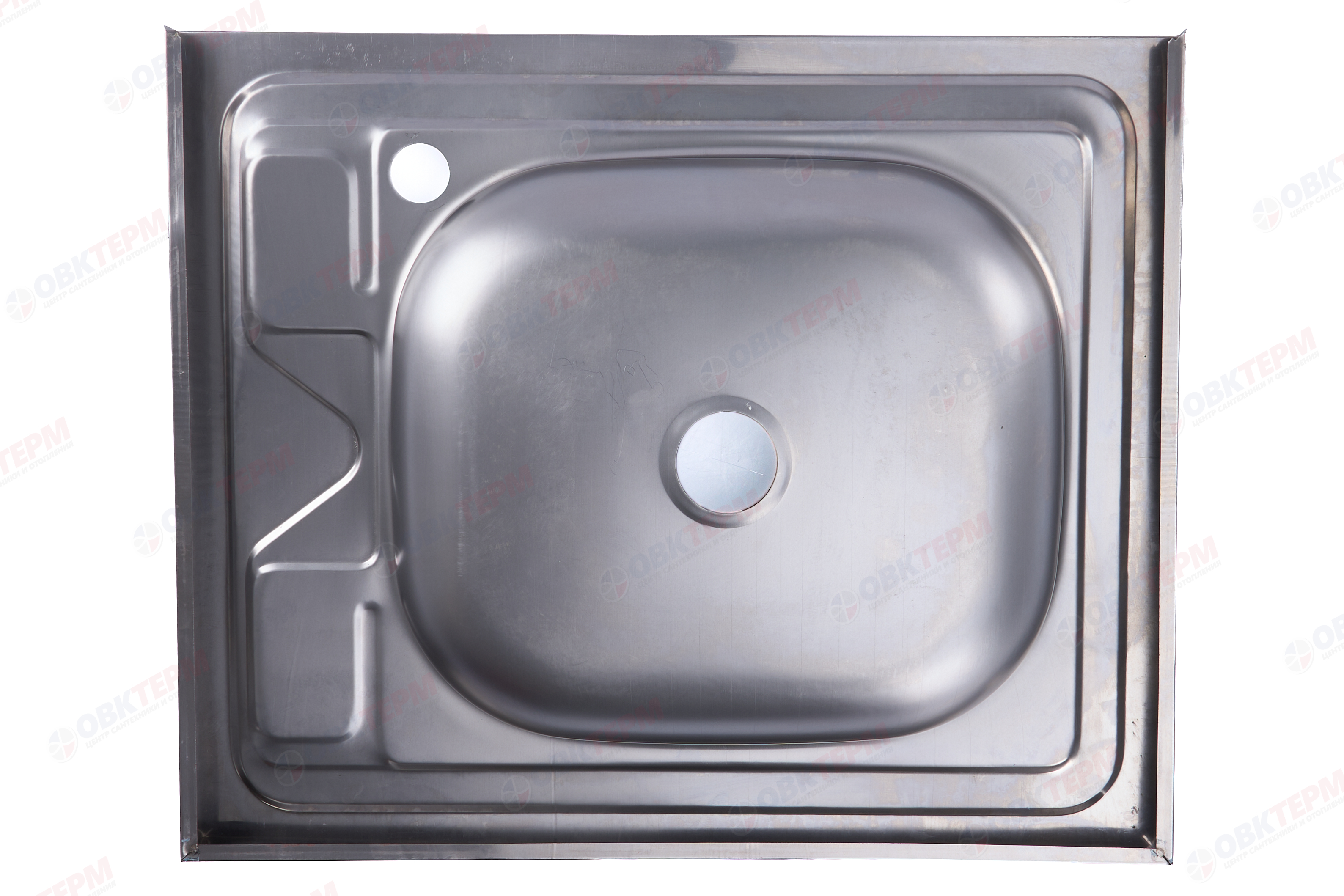 TRIO  Мойка НАКЛАДНАЯ 50*60L*0,40мм   БЕЗ СИФОНА - миниатюра №6