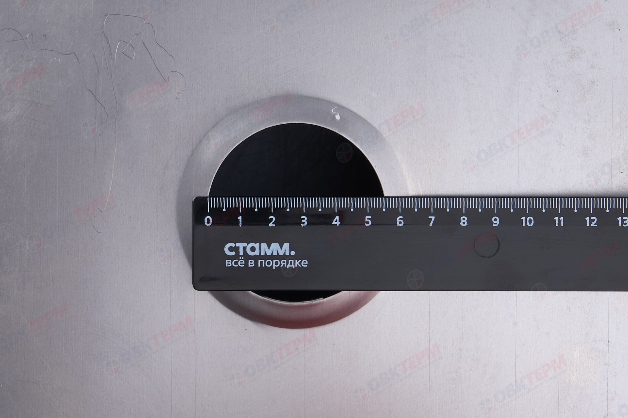 TRIO  Мойка НАКЛАДНАЯ 50*60L*0,40мм   БЕЗ СИФОНА - миниатюра №9