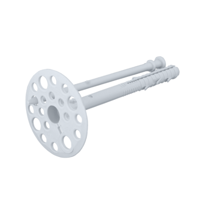 Термодюбель для изоляции 10*70 с пластиковым гвоздем (500шт/уп) - Изображение №1