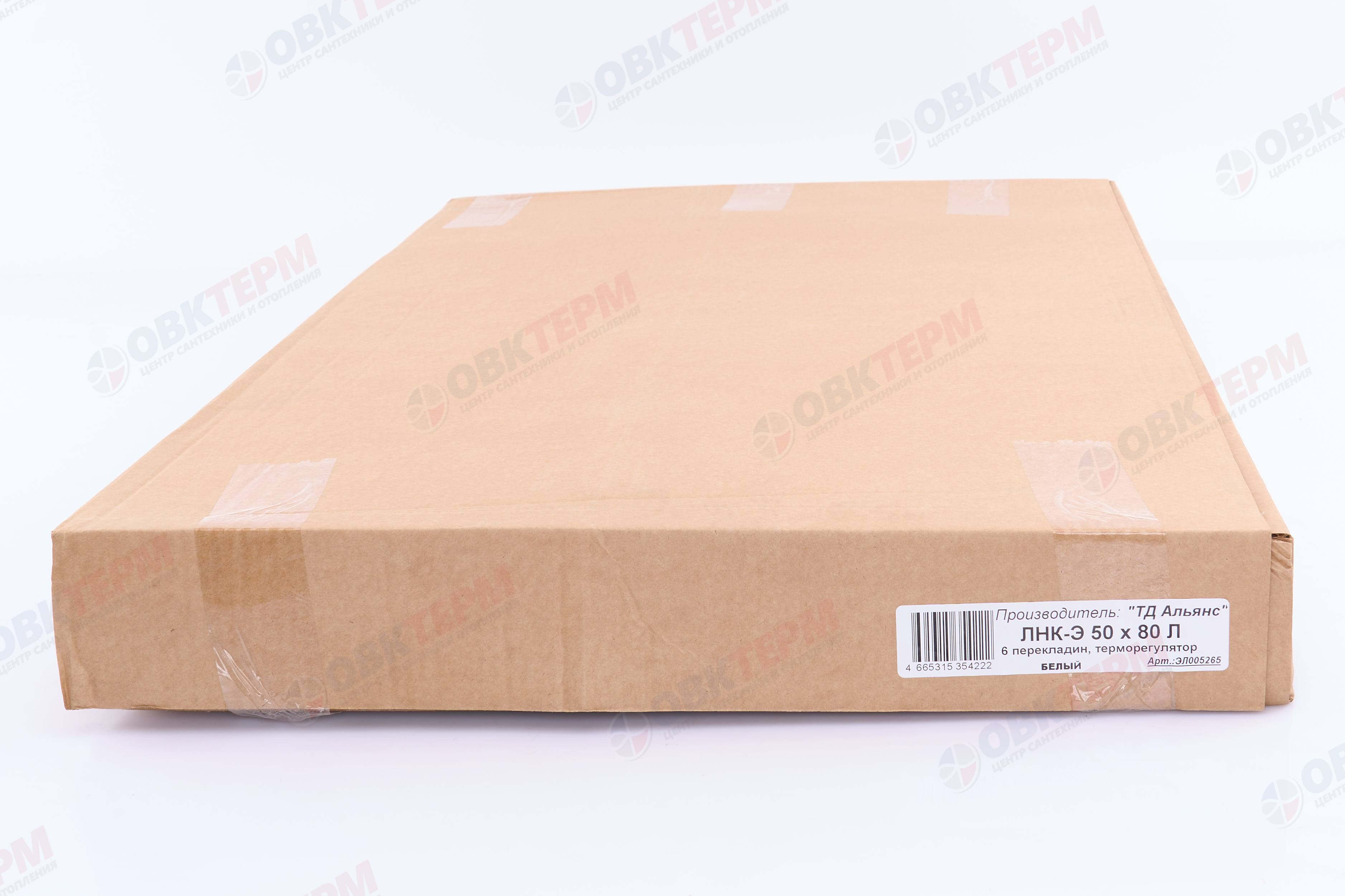 Полотенцесушитель электрический ТДА ЛНК - Э 1" 50 х 80 Л, 6 перекладин, термор. справа, Белый АДВ - миниатюра №5