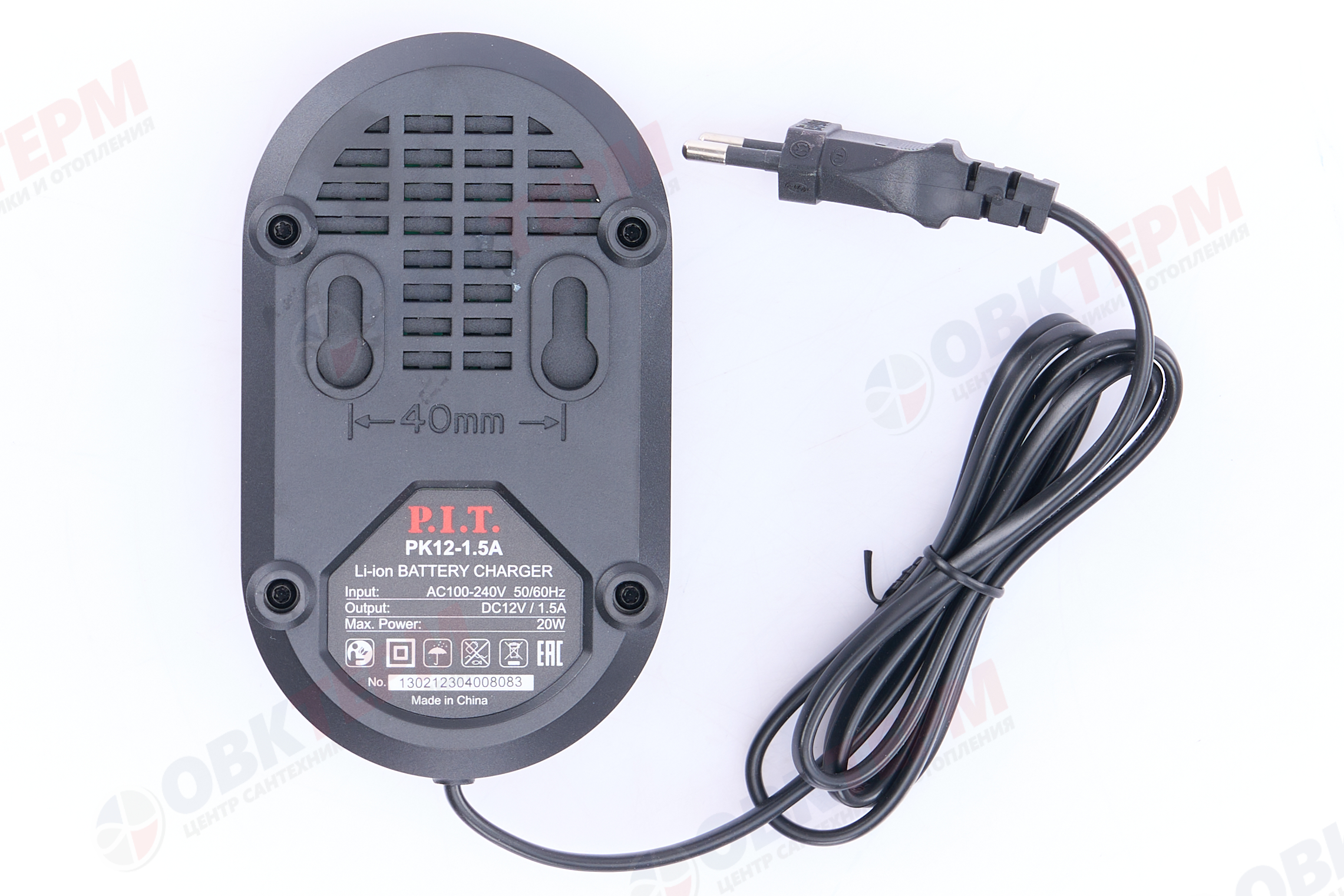 Зарядное устройство ONE POWER P.I.T 12В, 15Вт, для всех АКБ 12В системы OnePower - миниатюра №9