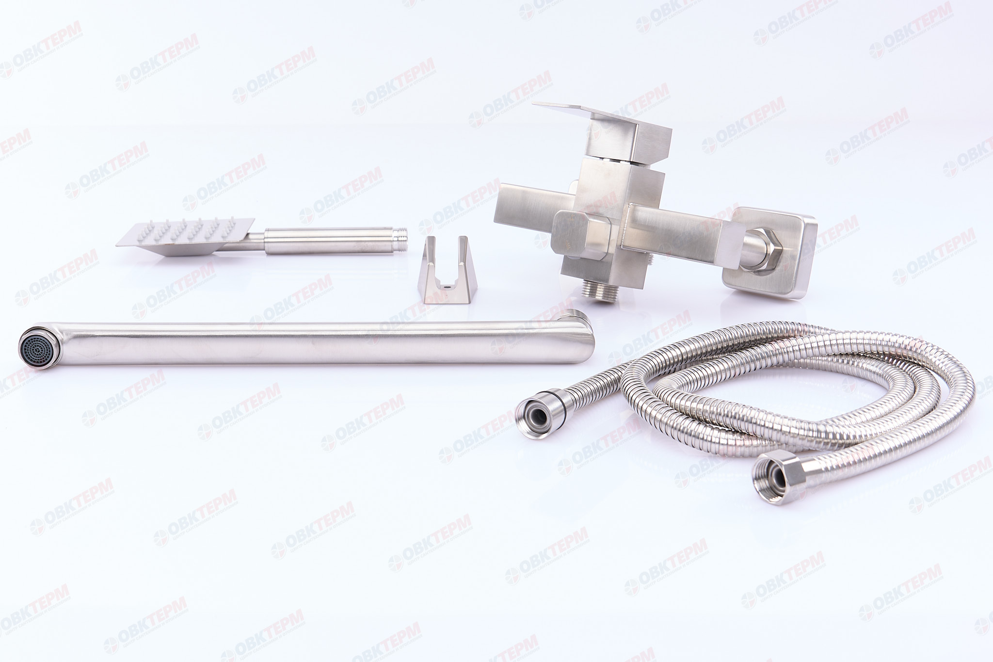 Смеситель д/ванны нерж/сталь CHAMPION KUB-006 (EURO) (10 шт/ящ) - Изображение №3