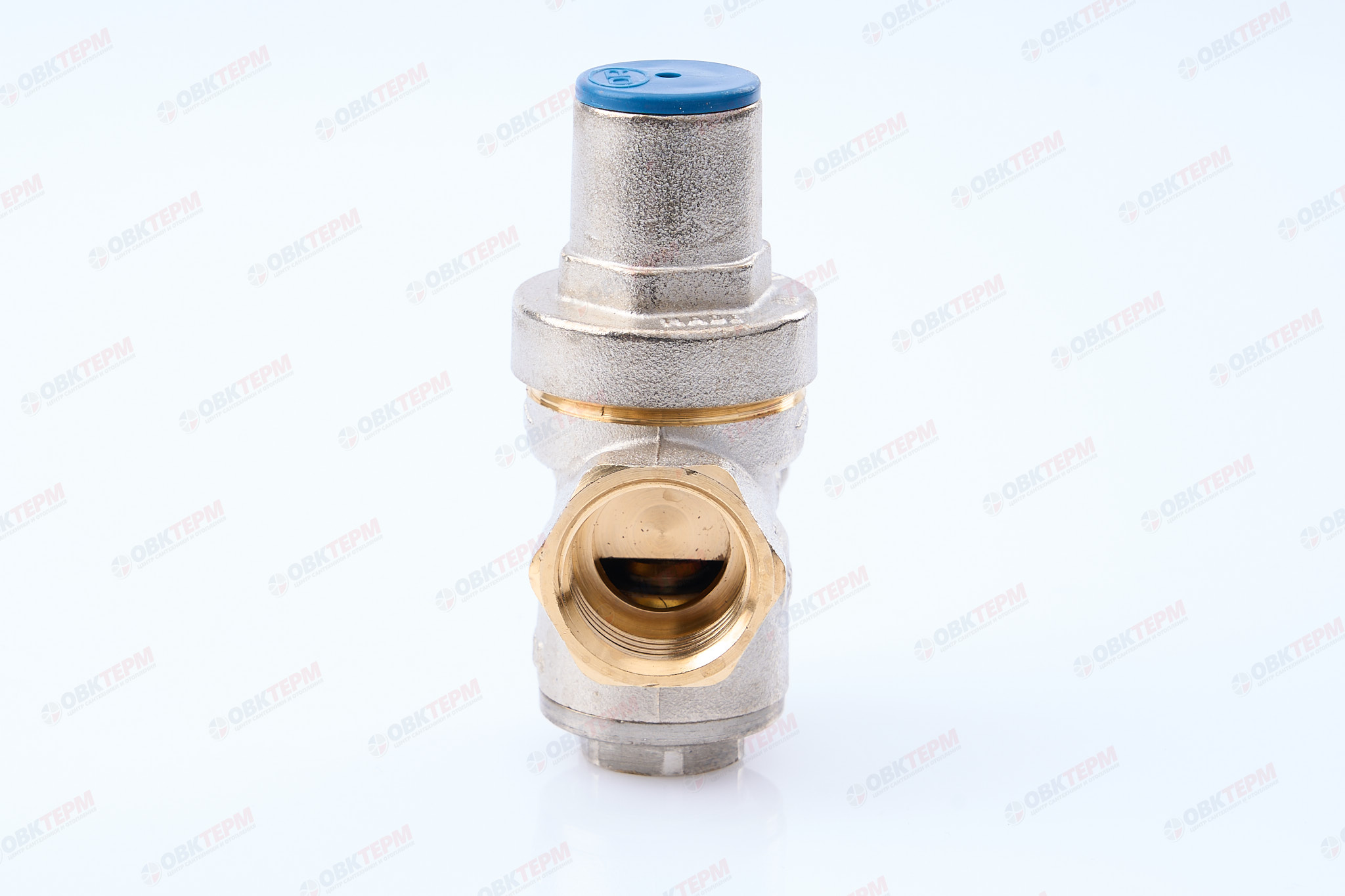 Редуктор давления поршневой SABO VALTEC PN16 от 1 до 5,5 бар 1/2" никель (аналог VT.086.N.04) (1/50) - Изображение №3