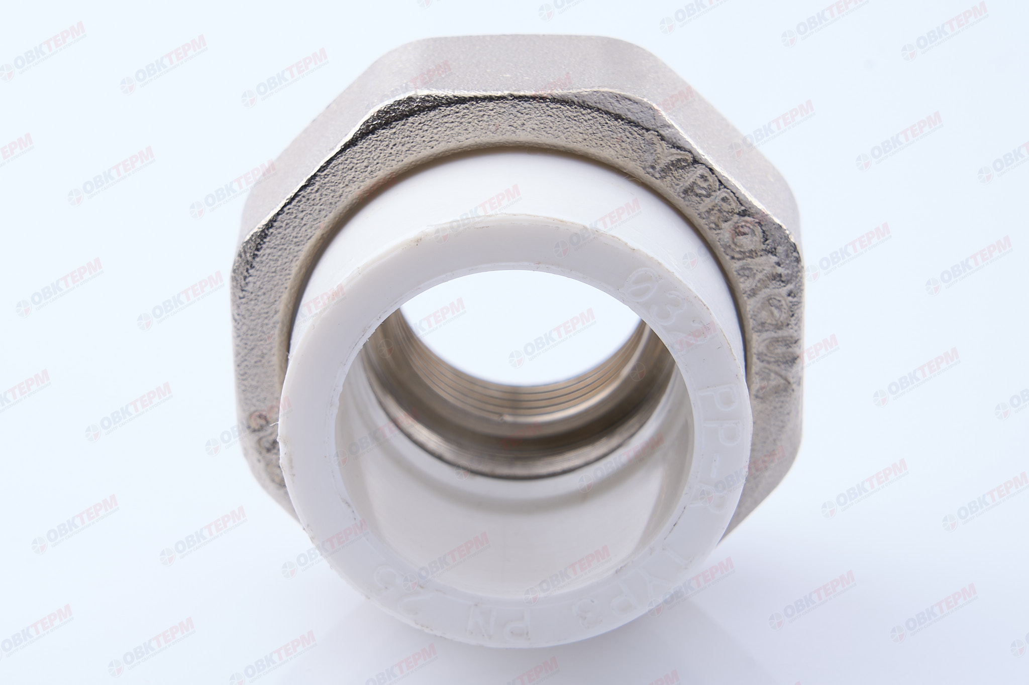 Разборное соединение   32 *  3/4"  В   БЕЛАЯ          (PRO AQUA)    (50/10) - Изображение №5