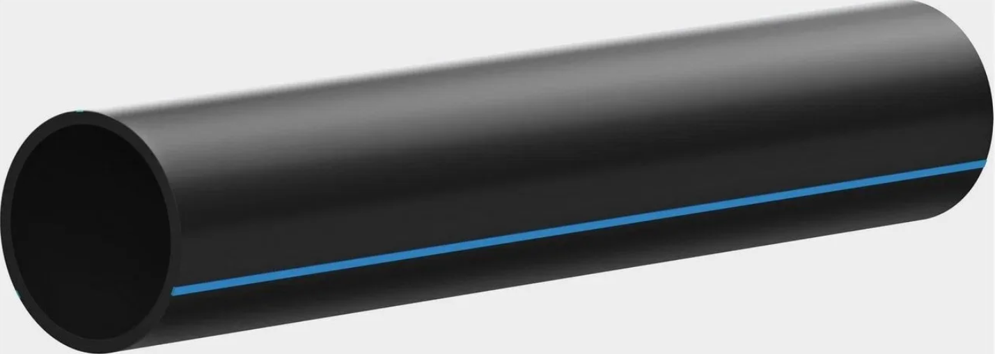 Труба п/э      ROAL Plast питьевая 10 bar SDR 17  160*9,5     (3 м) - изображение №1