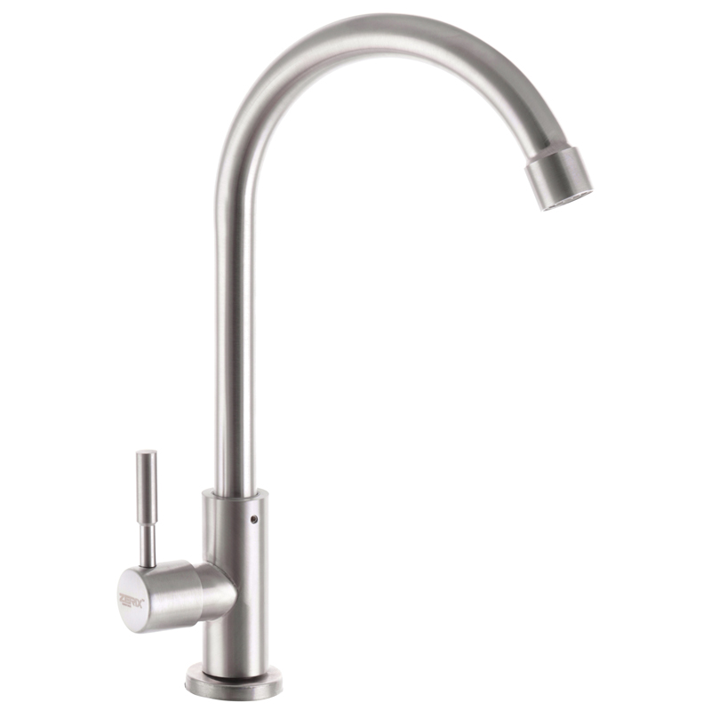 Смеситель моно из нерж стали ZERIX MONO-01 SUS304  (20 шт/ящ) - Изображение №2