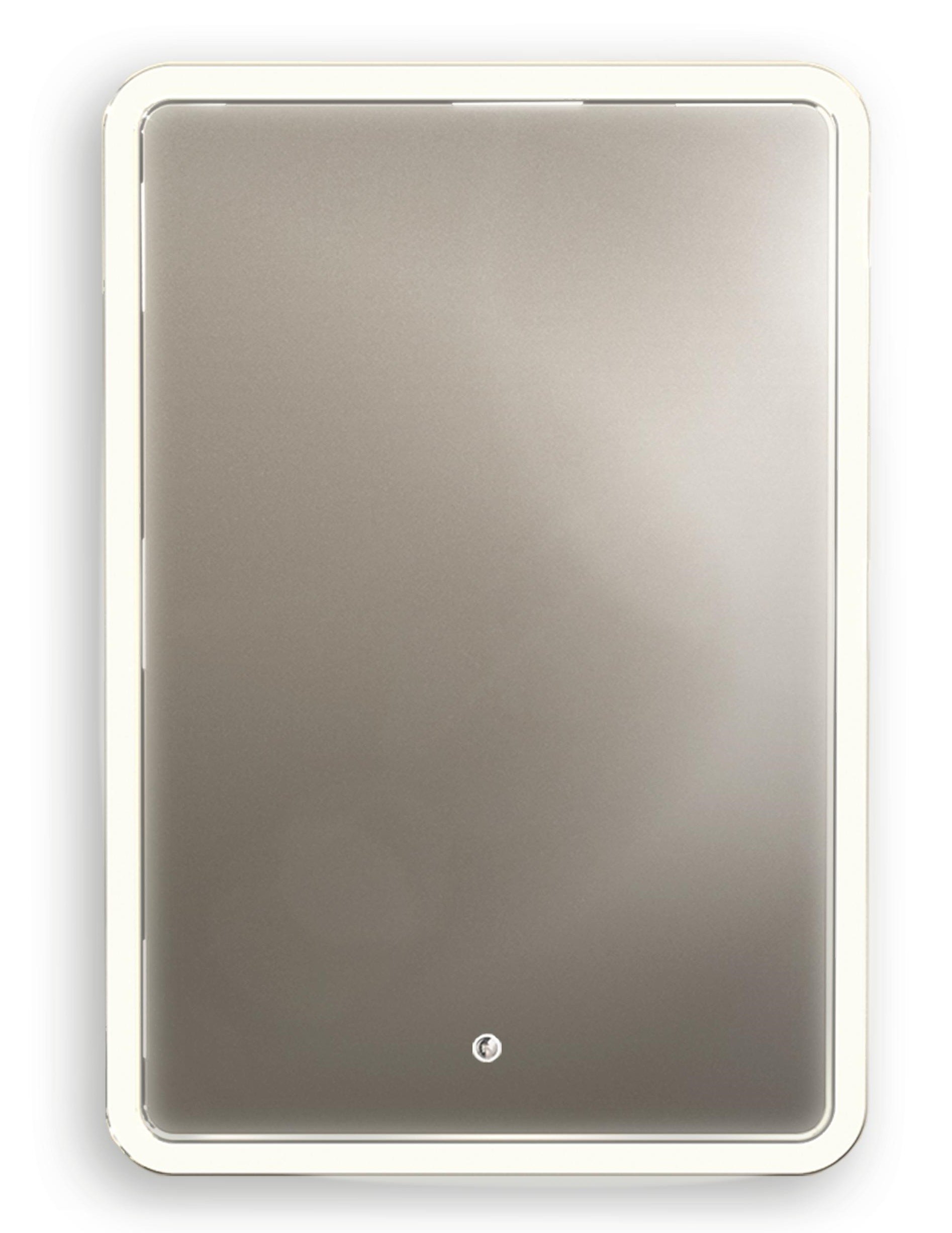 "Зеркало 60*80 "Conrad"  (с сенсорным выкл., часы, гравировкой) - Изображение №1